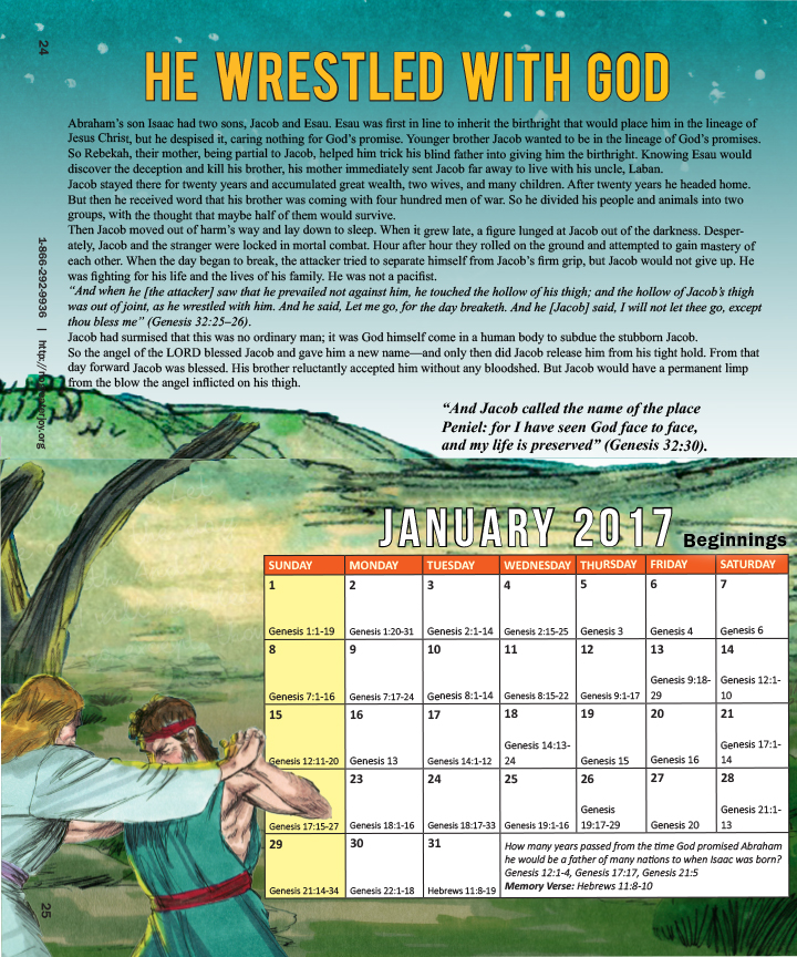 jan-feb calendar pages