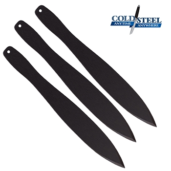Comes with 3 14" Coldsteel throwing knives and sheath