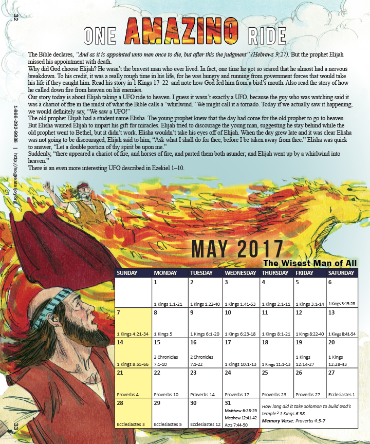 may CALENDAR PAGE for post