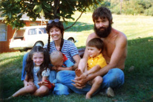 Michael and Debi Pearl young family